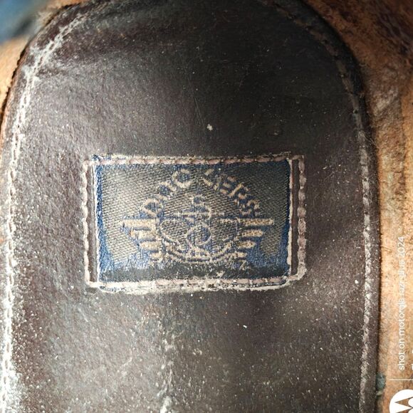 Men's DOCKERS Erie Brown Slip-On Tasseled Loafer Dress Shoes US Size 9.5 - Picture 8 of 12